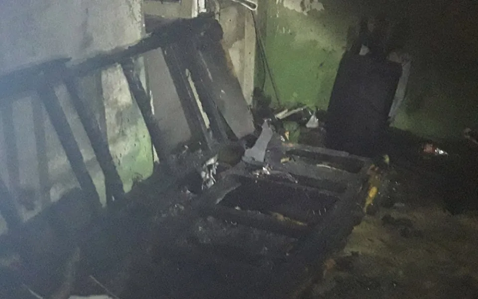 Požár v Prostějově zasáhl neobydlenou místnost jednoho z bytů