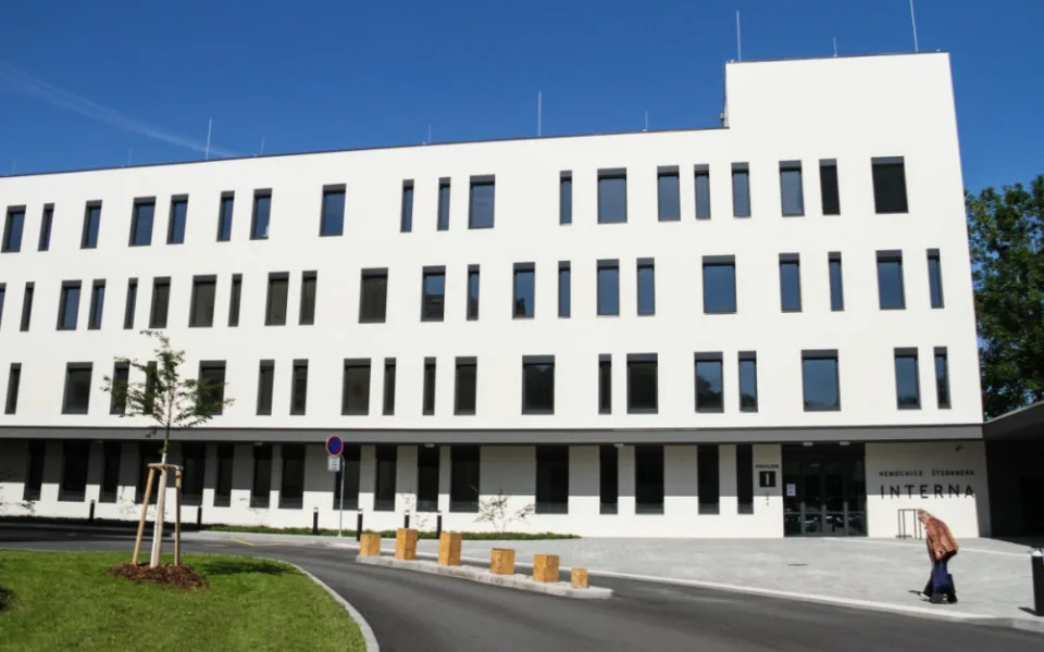 Šternberk má novou internu. Pacientům budou sloužit pokoje hotelového typu s klimatizací