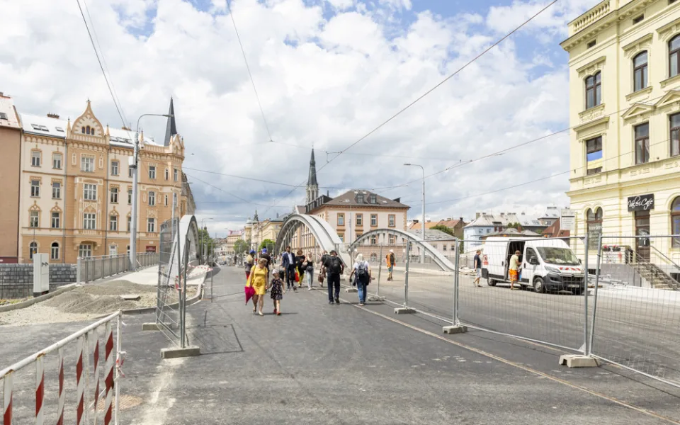 Na rušné Masarykově třídě v Olomouci bude omezena rychlost na 30 kilometrů za hodinu