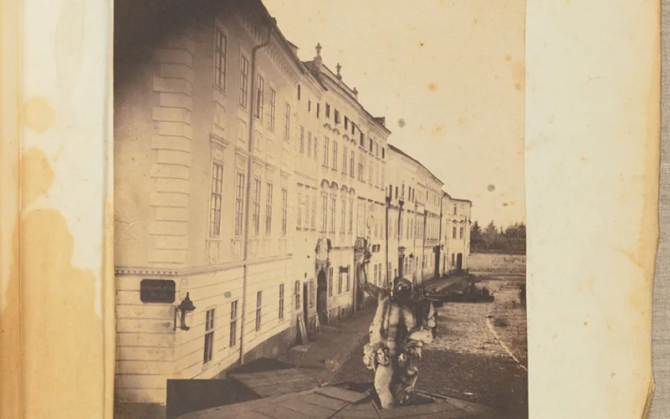 Historický snímek Olomouce objevil Petr Hofman v archivu amerického institutu Getty