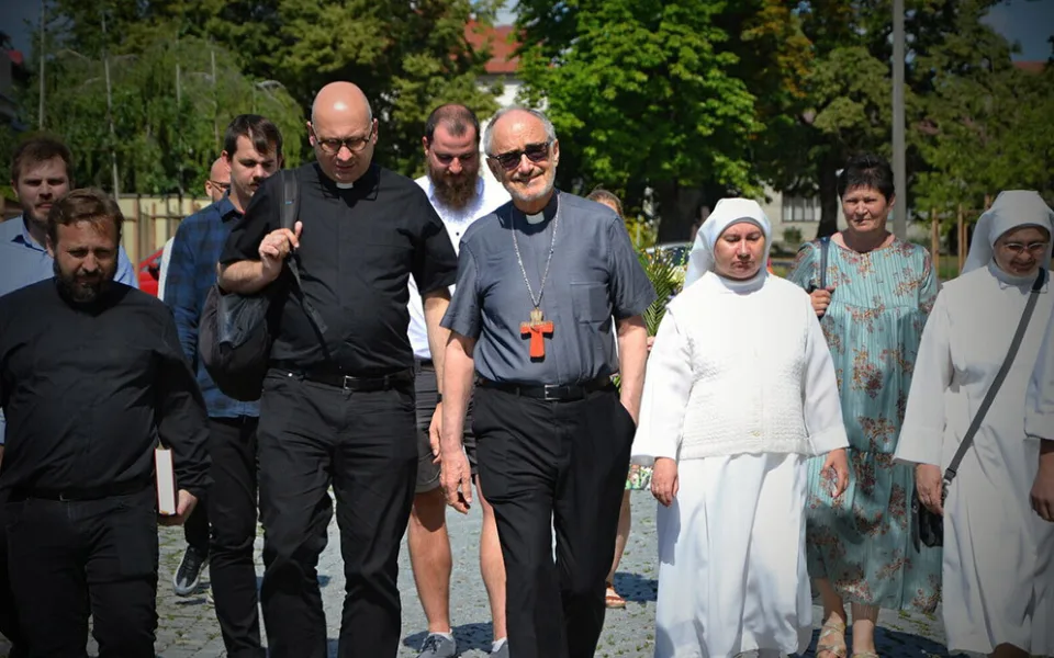 Kardinál Michael Czerny navštívil Svatý Kopeček u Olomouce