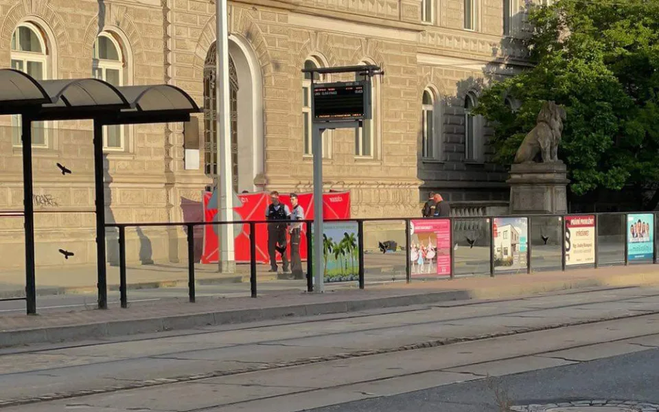 Střelba v centru Olomouce: podle policie šlo pravděpodobně o sebevraždu