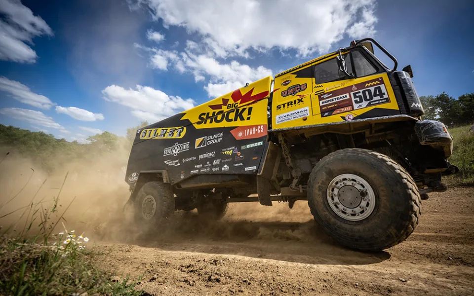 Přerovská rokle bude v sobotu odpoledne hostit program pro fanoušky rallye Dakar