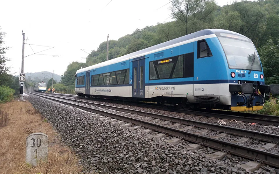 Padesát metrů do srážky. Pendolino jelo u Zábřehu proti dalšímu vlaku