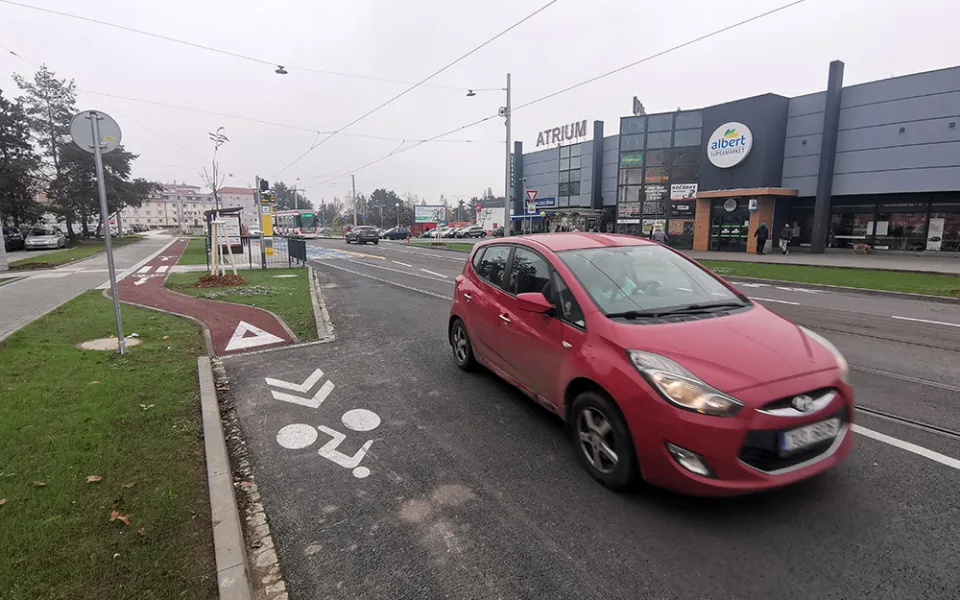 Půlmiliardová přestavba s rezervami. Značení pro cyklisty je na Zikově nebezpečné, míní koordinátor BESIPu