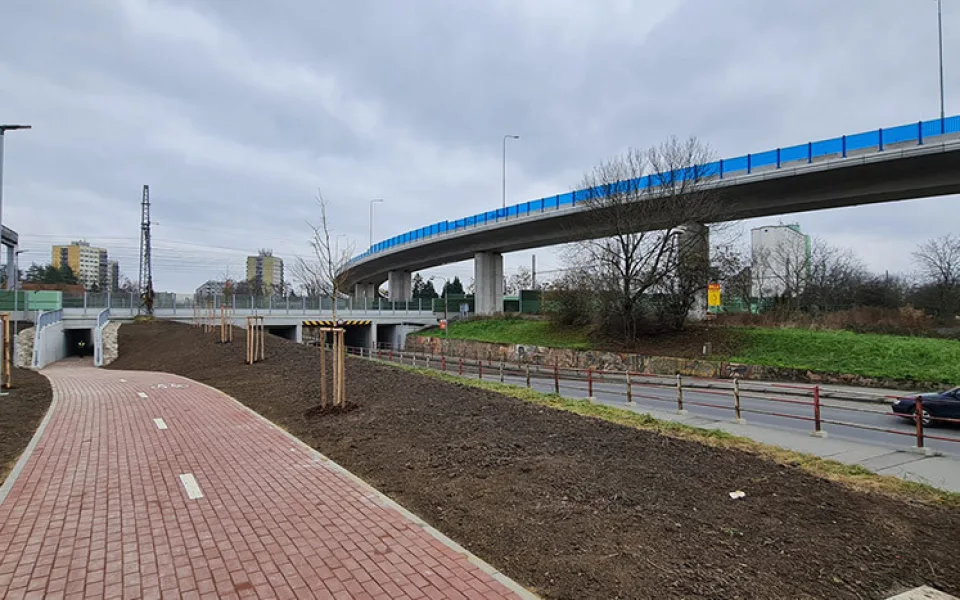 Nový podjezd výrazně zlepšuje komfort a bezpečnost cyklistů v Přerově