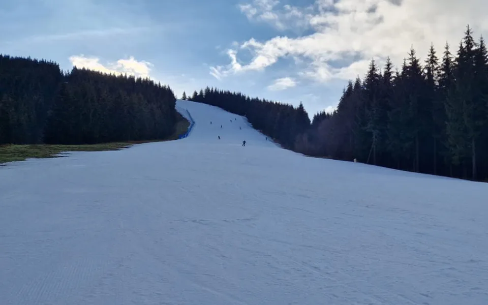 V provozu zůstává například skiareál v Koutech nad Desnou