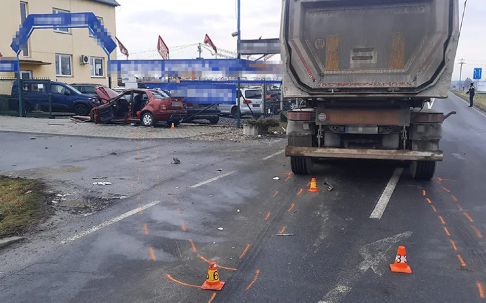 Při nehodě na okraji Uničova zemřel senior
