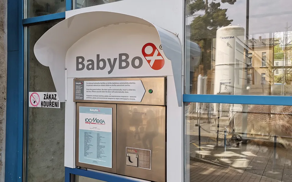 Babybox ve Fakultní nemocnici Olomouc