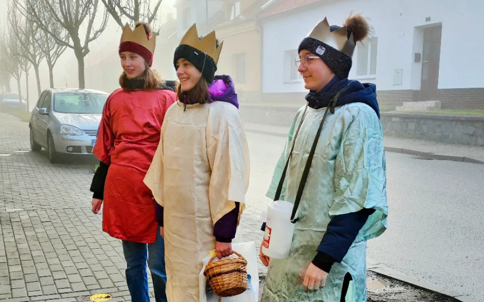 Tříkrálová koleda v HejčíkaFarnost Hejčín (6)