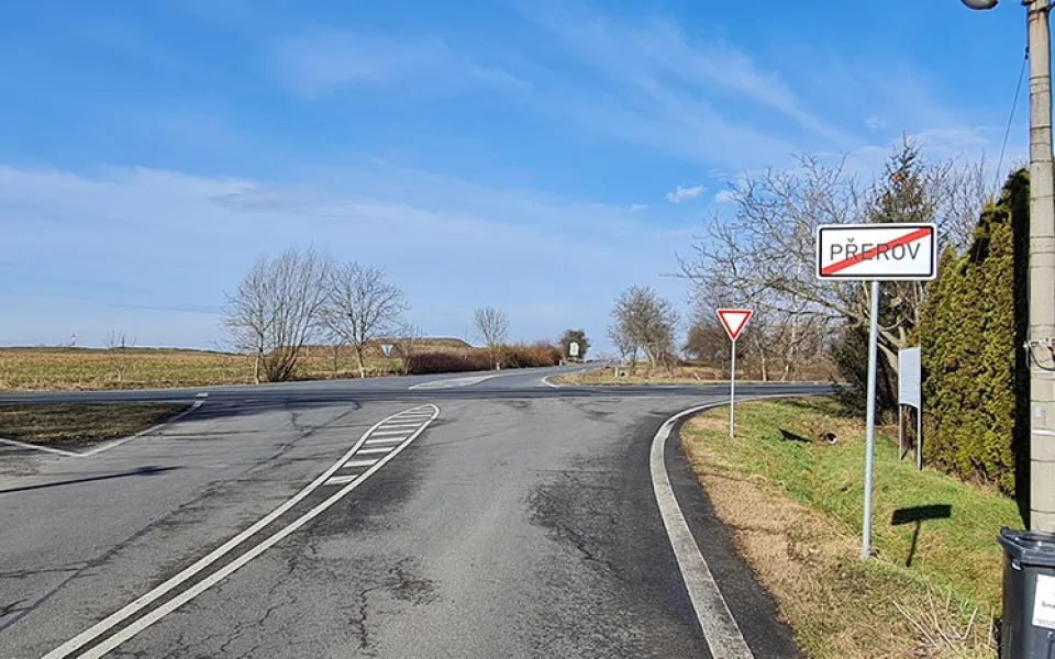Úsek silnice II/150 na okraji Přerova čeká demolice