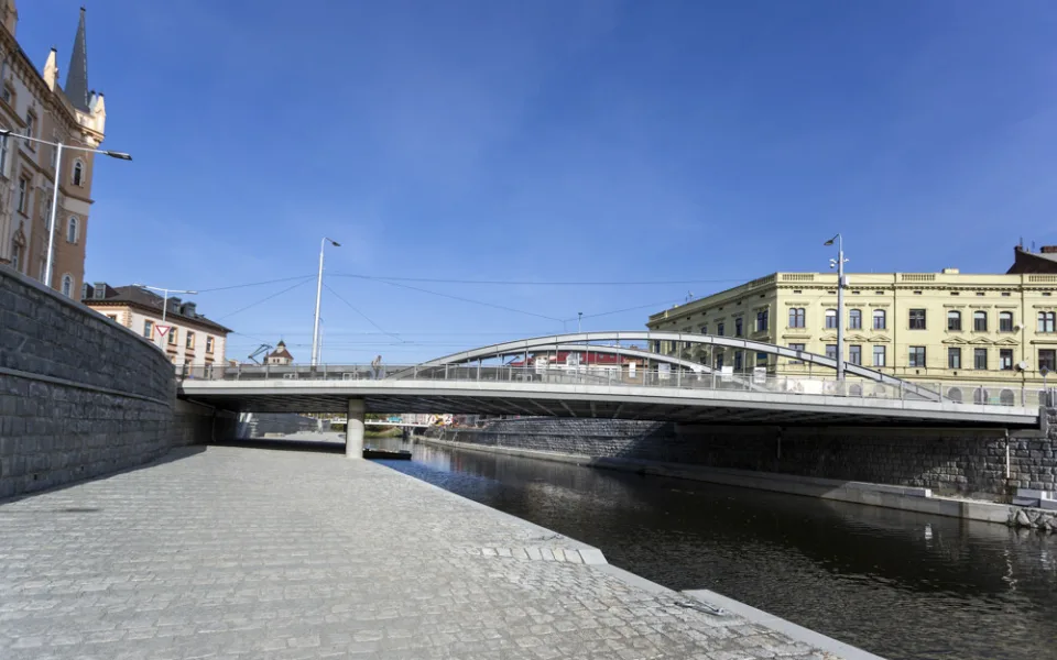 Náplavka v Olomouci - ilustrační foto
