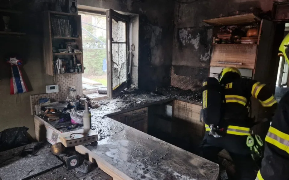 Při požáru kuchyně na Šumpersku zemřelo šest psů