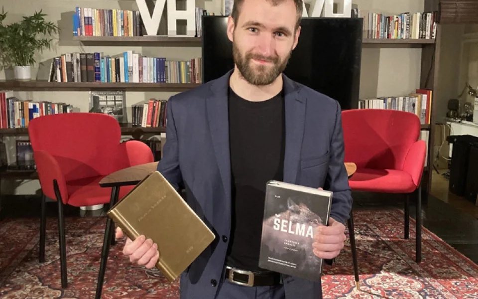 Spisovatel František Šmehlík získal cenu Magnesia Litera v kategorii detektivek