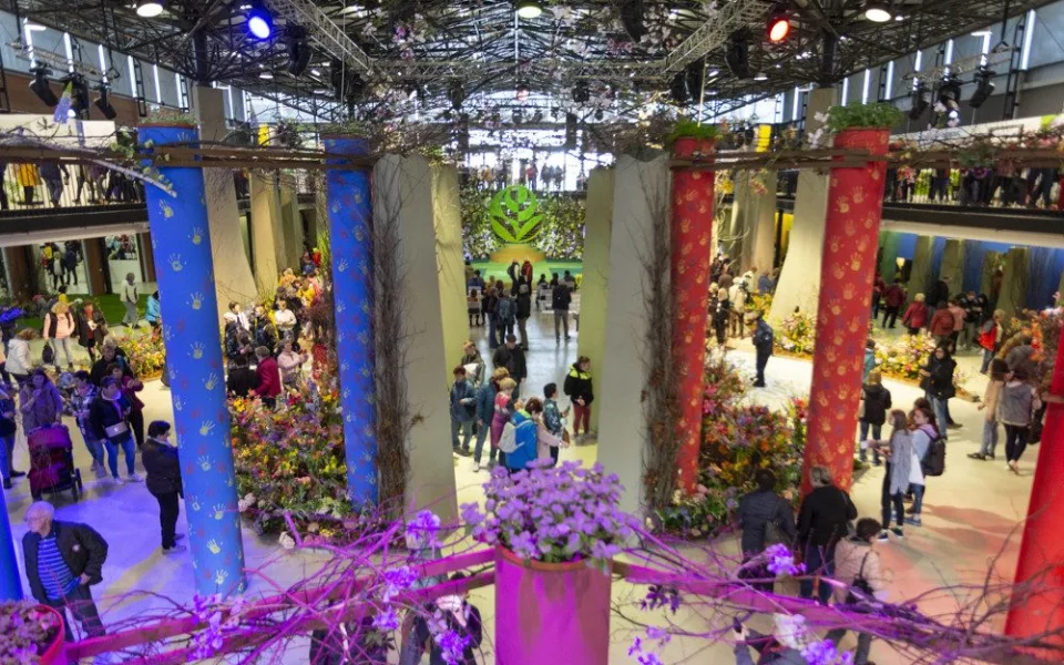 Hlavní expozice jarní Flory Olomouc 2023
