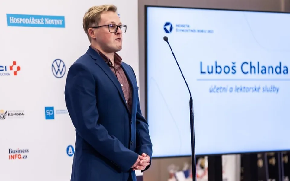 Luboš Chlanda již pomohl stovkám studentů s výukou účetnictví. Nabízí i kompletní služby pro podnikatele
