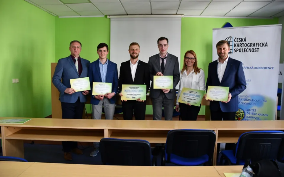Úspěch olomouckých kartografů. Na soutěži Mapa roku získali tři ceny