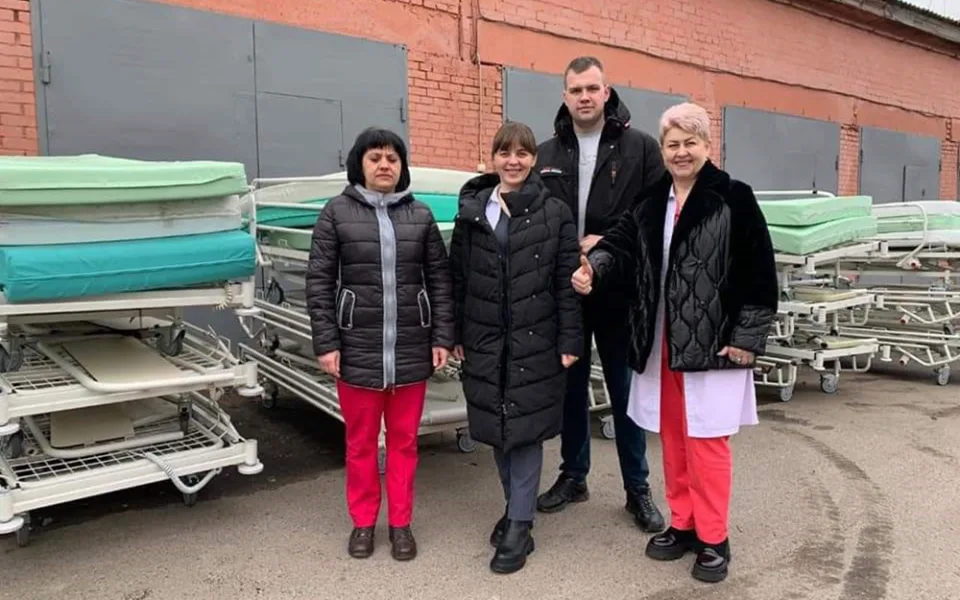 Dvě stě nemocničních lůžek z Olomouckého kraje slouží pacientům na Ukrajině