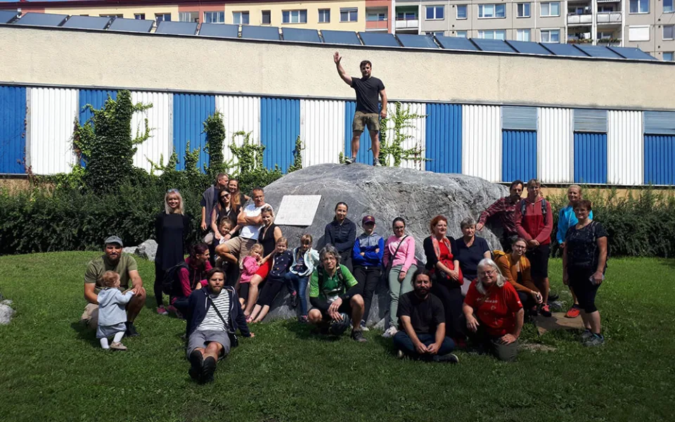 V přerovské části Předmostí je nyní sídliště, místo je ale současně místem cenných archeologických nálezů z doby kamenné