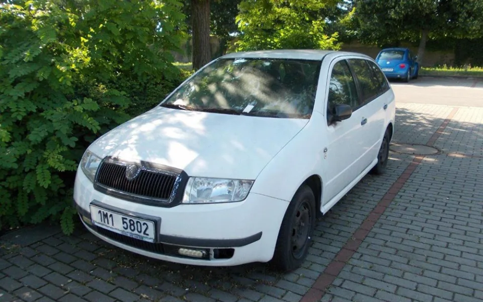 Jedním z dražených vozidel je Škoda Fabia