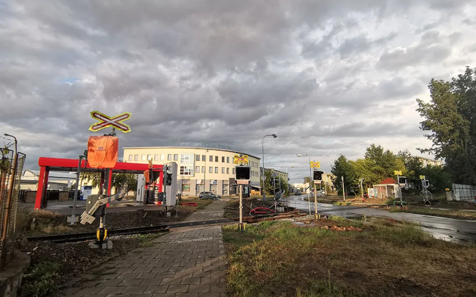 Přejezd v Tovární ulici v Olomouci bude mít vylepšení zabezpečení