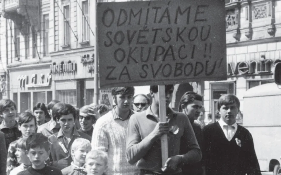 Pětapadesáté výročí okupace v srpnu 1968 si dnes Olomouc připomene v Červeném kostele