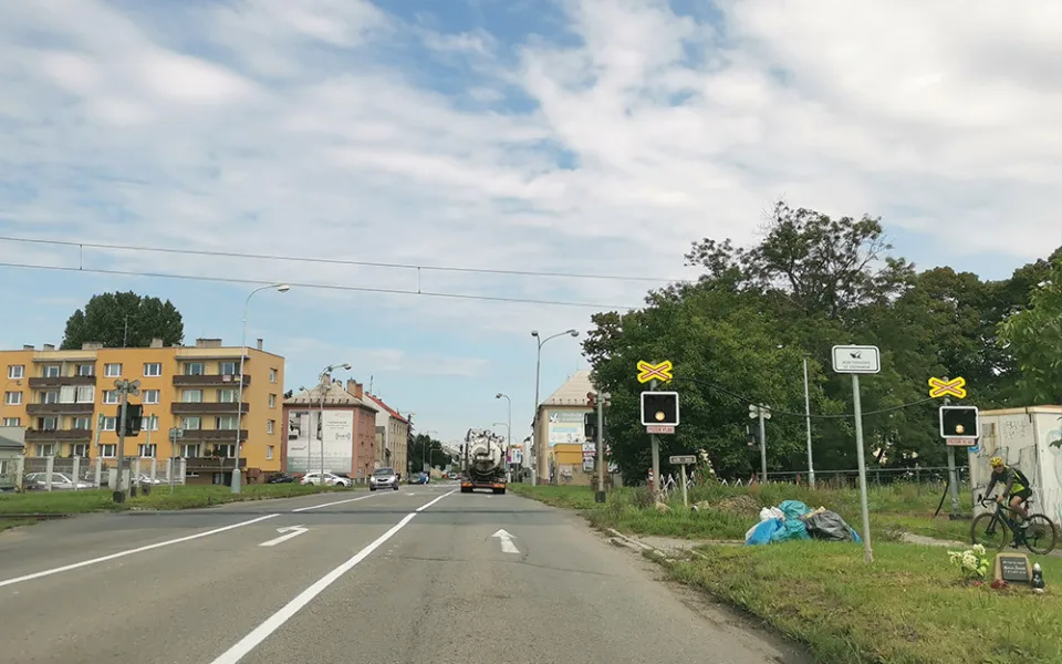 Přejezd v ulici Dolní Novosadská v Olomouci čeká rekonstrukce