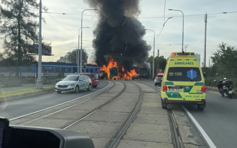 Říjnová vážná nehoda na přejezdu v Divišově ulici v Olomouci