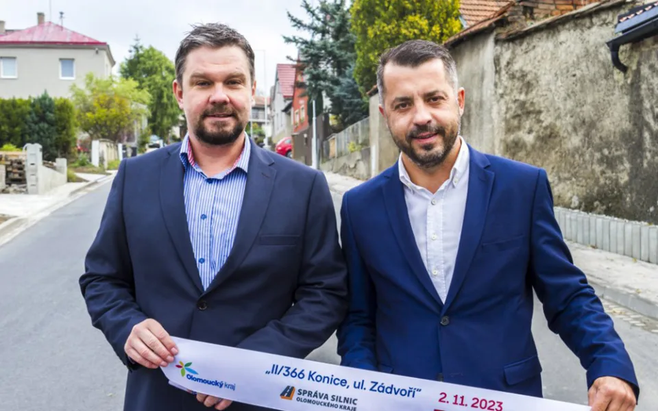 Bývalý šéf SSOK David Štěpánek a bývalý náměstek hejtmana pro oblast dopravy Michal Zácha
