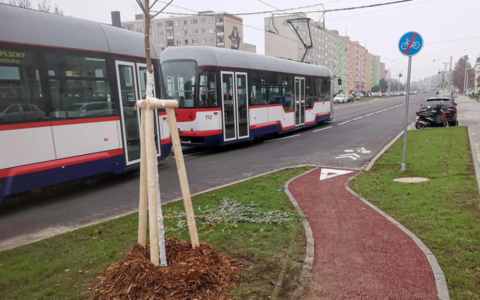 Tramvaj na Zikově ulici - ilustrační foto