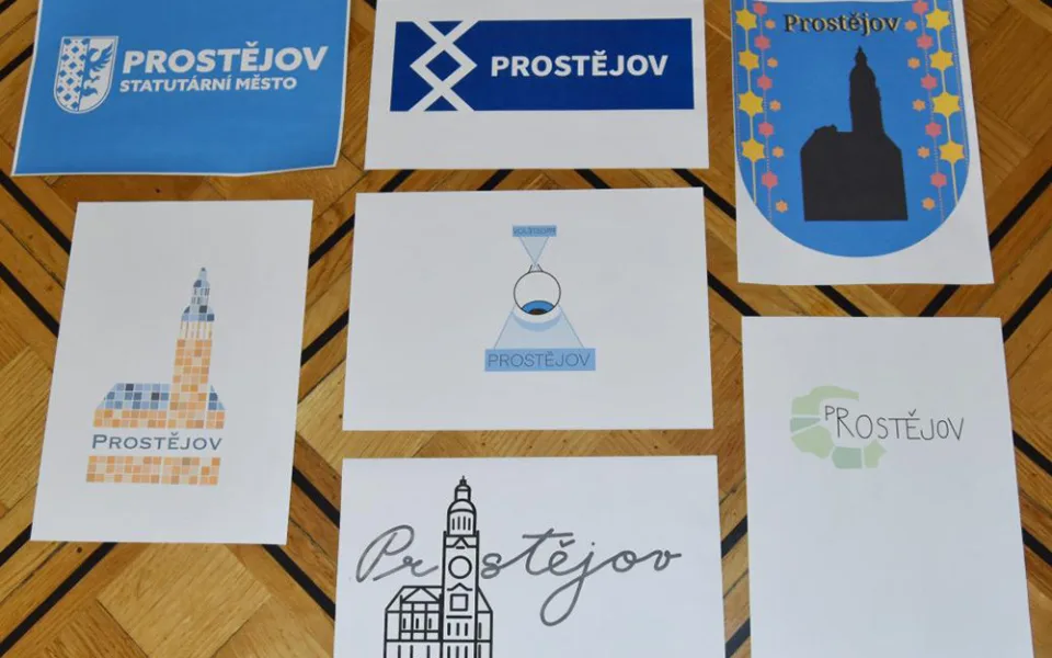 Soutěžní návrhy studentů neuspěly. Prostějov zadá tvorbu loga profesionálním grafikům