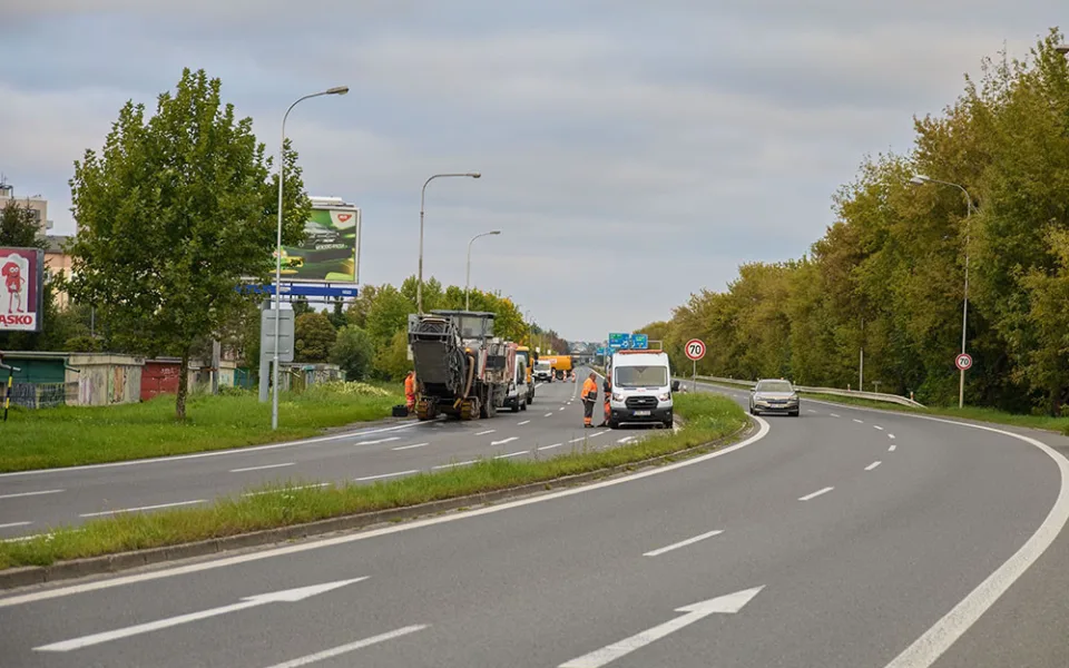 Pražská ulice v Olomouci - ilustrační foto