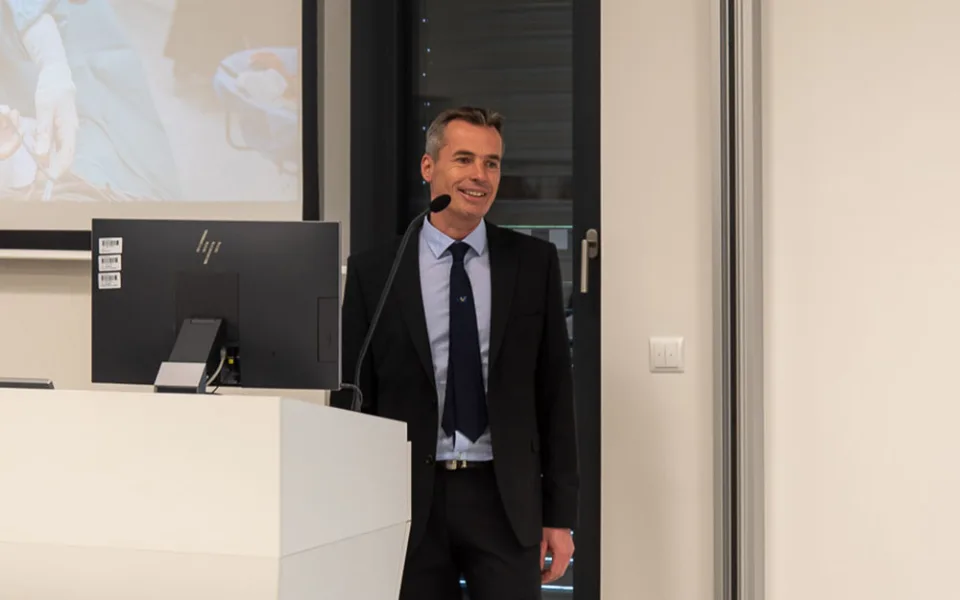 Petr Šantavý na konferenci v roce 2022