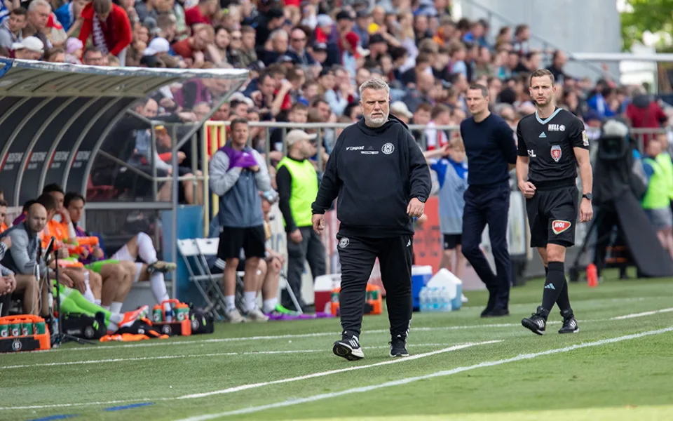 Trenér Jiří Saňák po sezoně skončil v SK Sigma Olomouc