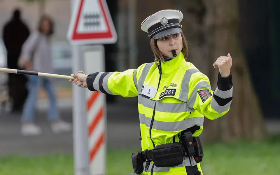 Policejní soutěž Regulovčík 2024 v Olomouci