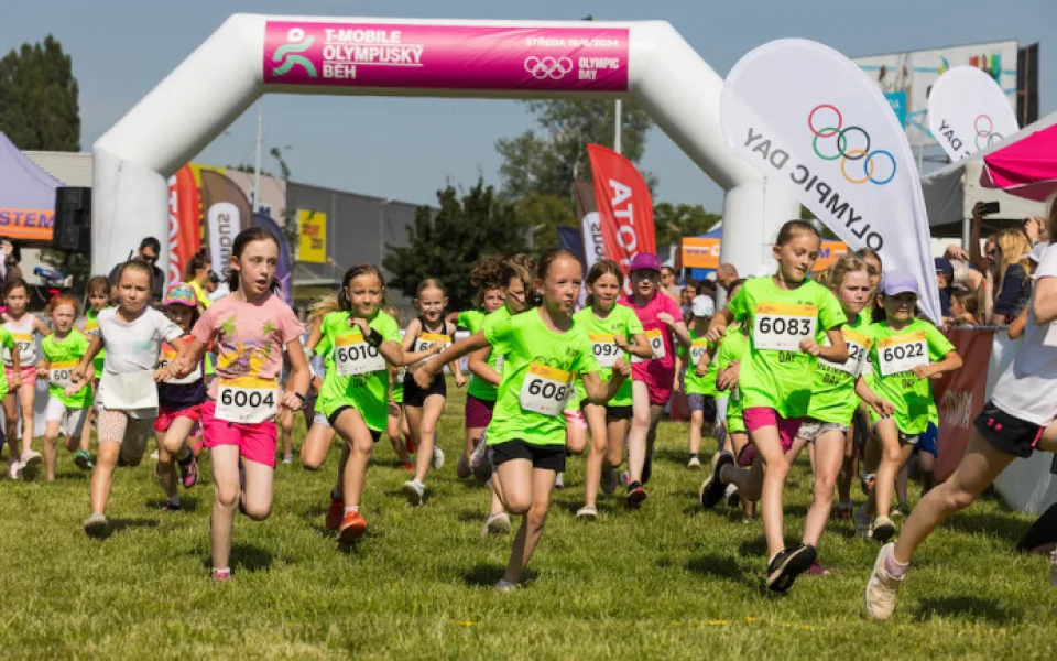 Rekordních 68 tisíc dětí na startu! Olympijský běh opět rozhýbal Česko