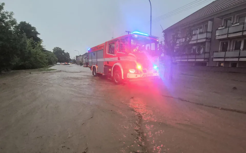 Ve Velkém Týnci došlo k lokální záplavě podruhé během tří týdnů