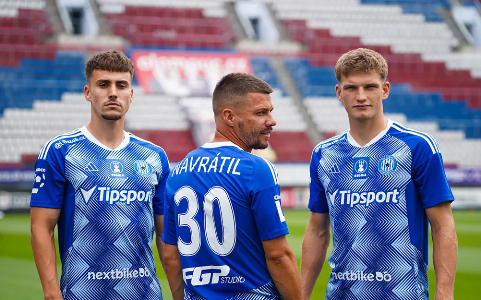 Nové dresy Sigmy Olomouc pro sezonu 2024/2025
