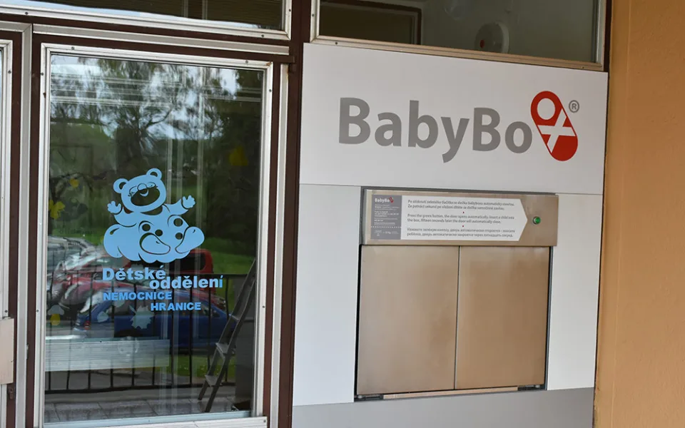 Babybox v hranické nemocnici - ilustrační foto