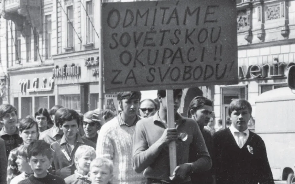 FOTOGALERIE: Jak před šestapadesáti lety vypadala a probíhala sovětská okupace v Olomouci?