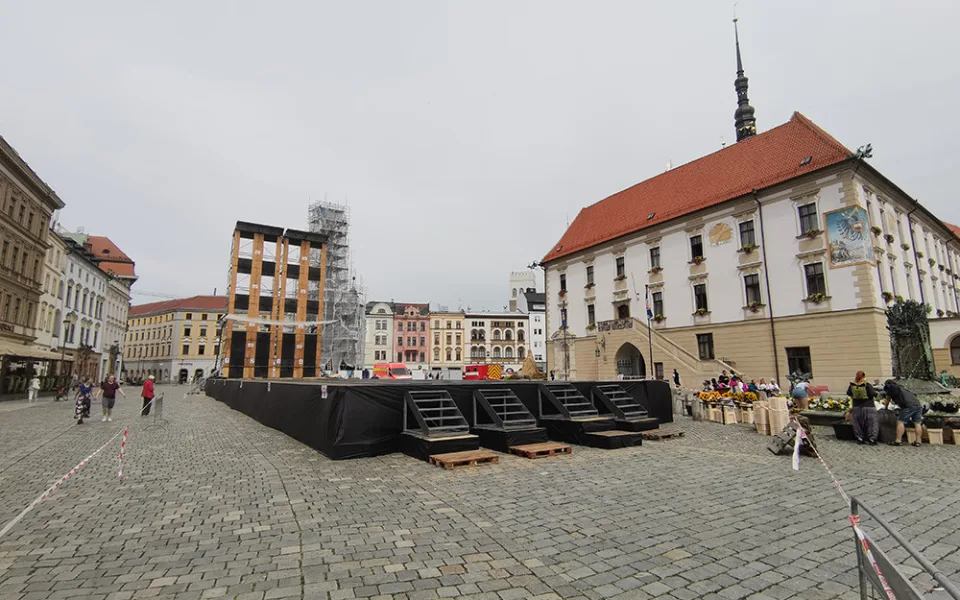 Horní náměstí v Olomouci bude dějištěm části programu MČR profesionálních a dobrovolných hasičů