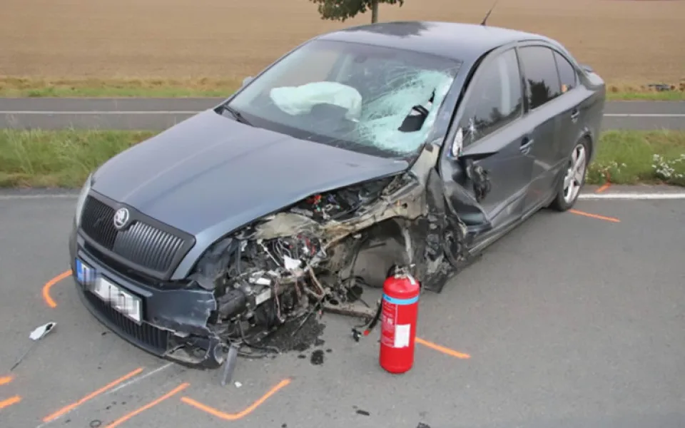 Tragická dopravní nehoda v Henčlově na Přerovsku
