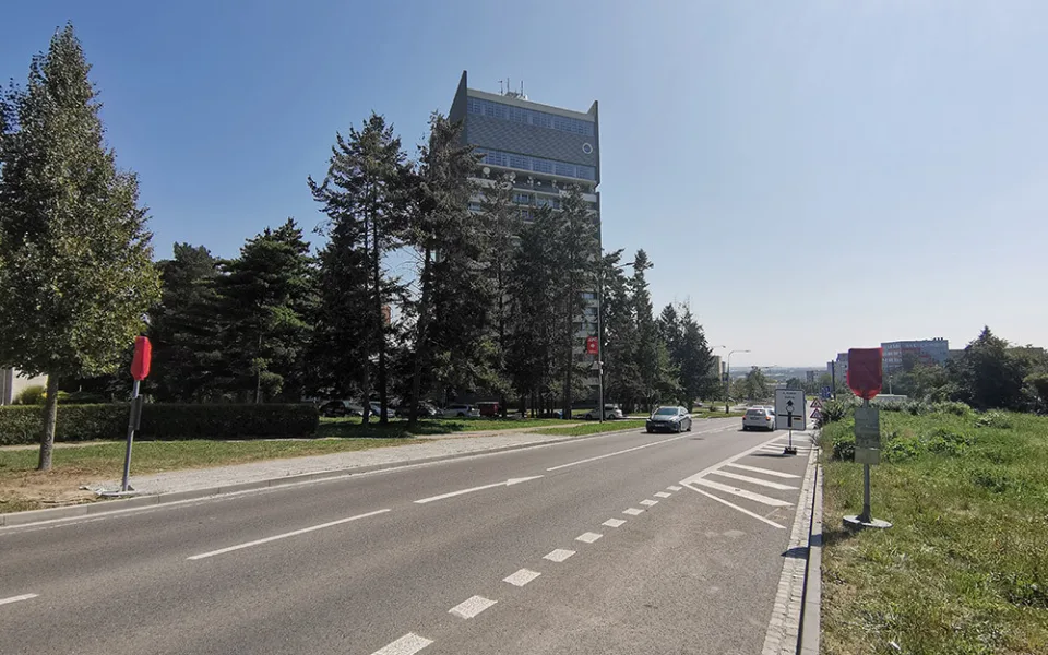Místo provizorních zastávek Nová Ulice v Olomouci