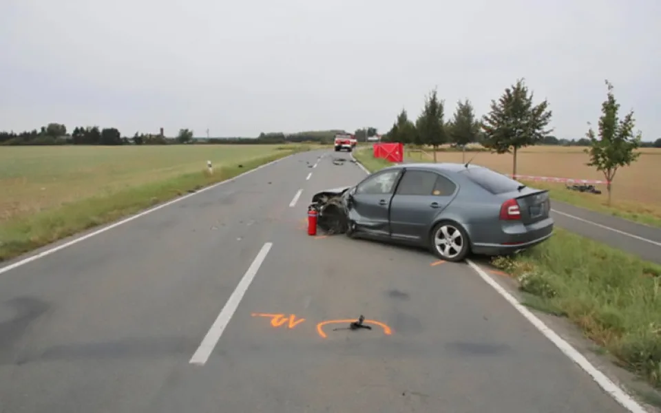 Dopravní nehoda s tragickými následky v Henčlově u Přerova