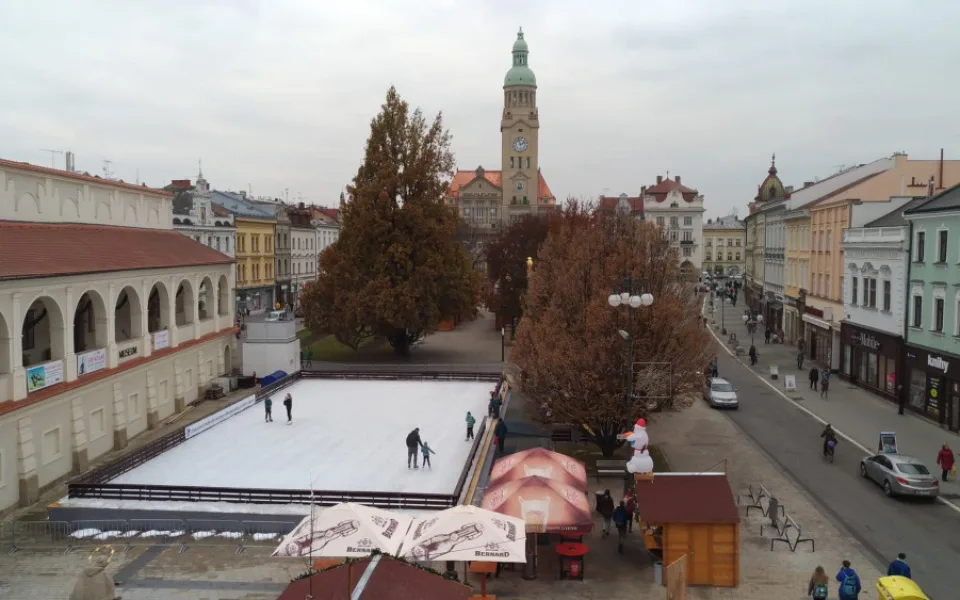 Prostějov si chce koupit mobilní kluziště, cena je kolem 7 milionů. Je oblíbené, vyplatí se to, říká radnice