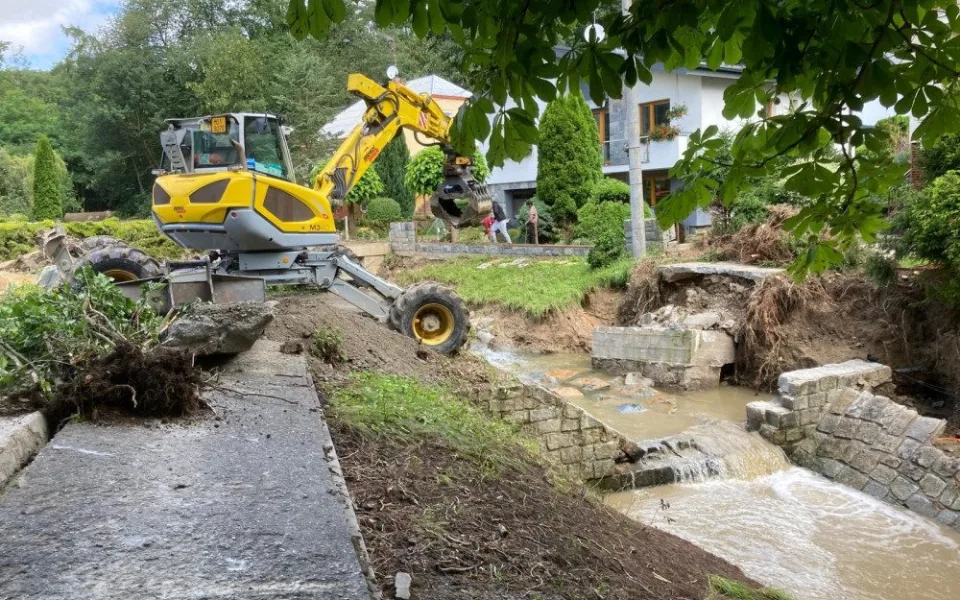 Po přívalových povodních na Přerovsku vodohospodáři začali připravovat opravy potoků. Škody jsou za 70 milionů
