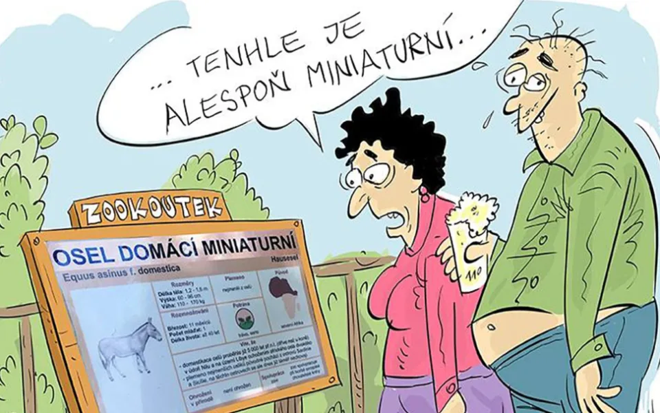 ORAŽENÉ OBRÁZKY: Únorová dávka vtipů od kreslíře Jana Tatarky