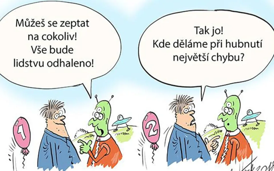 ORAŽENÉ OBRÁZKY: Dubnová dávka vtipů od kreslíře Jana Tatarky