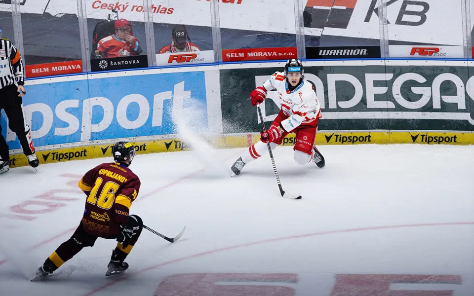 HC Olomouc - HC Dukla Jihlava - ilustrační foto