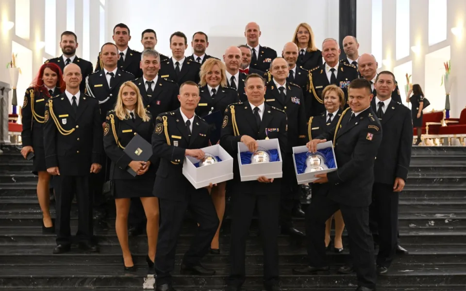 Pět ocenění pro krajské hasiče za záchranné operace na Jesenicku a likvidaci povodní